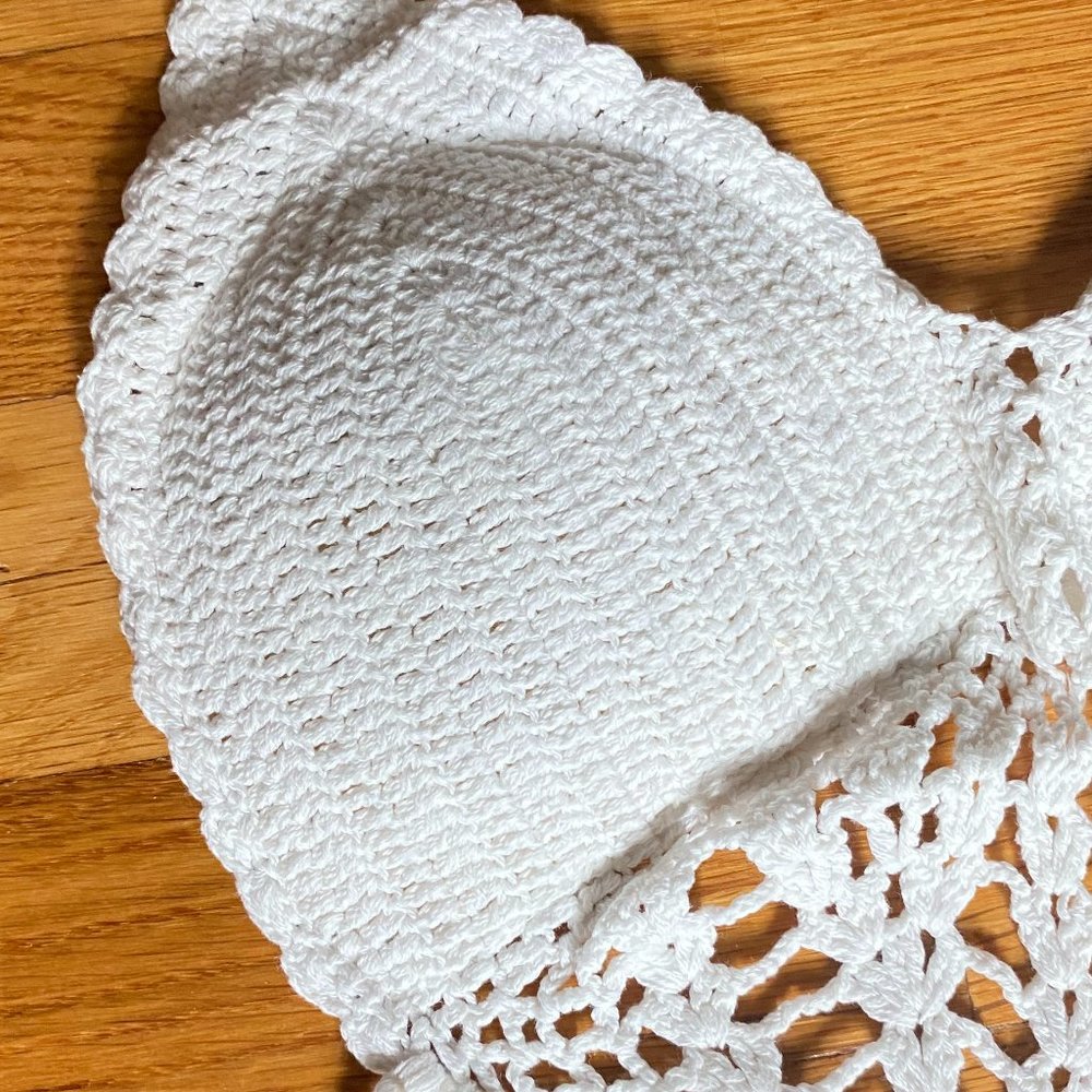Crochet Knitted One Piece Swimsuit Size Medium - Picture 12 of 16
